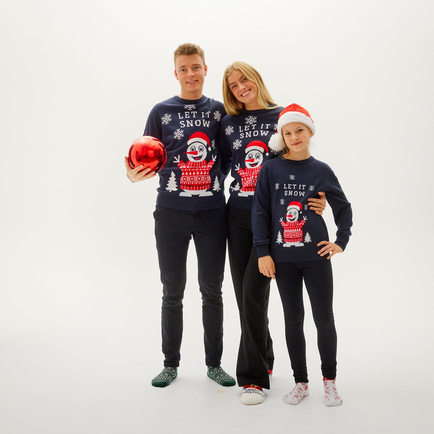 WW | Let It Snow Weihnachts-Pullover - Herren