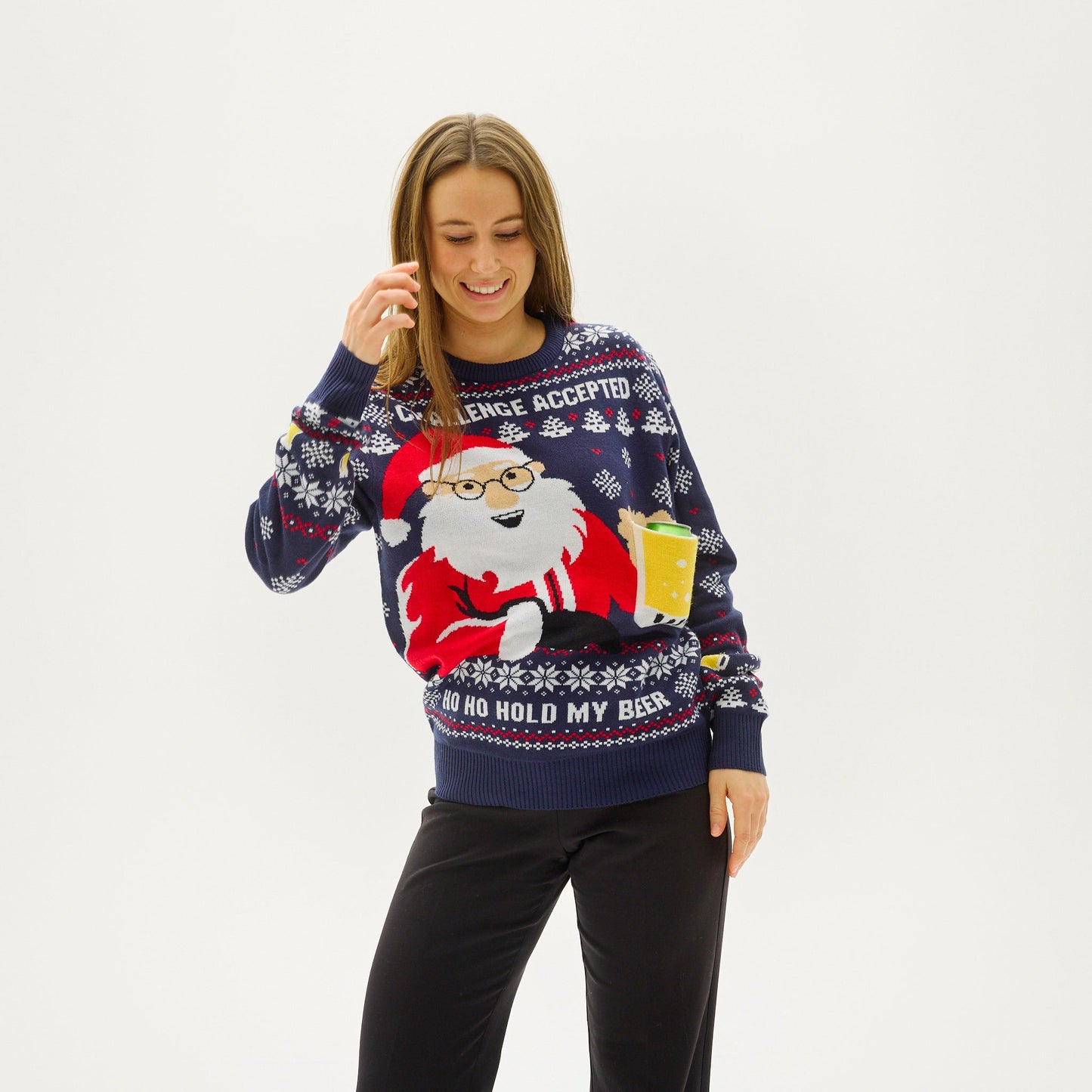 WW | Ho Ho Hold My Beer Sweatshirt - Damen
