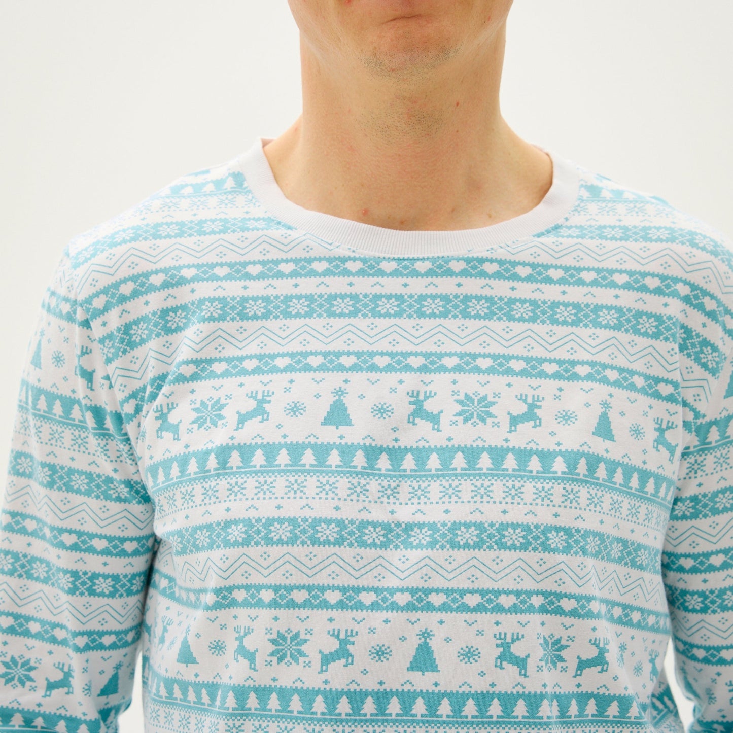 WW | Weihnachts-Pyjama mit Weihnachtsmotiven - Herren