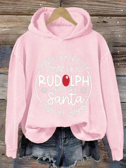 WW | Kapuzenpullover Lockerer Schnitt Lange Ärmel Pullover Lustige Sweatshirts