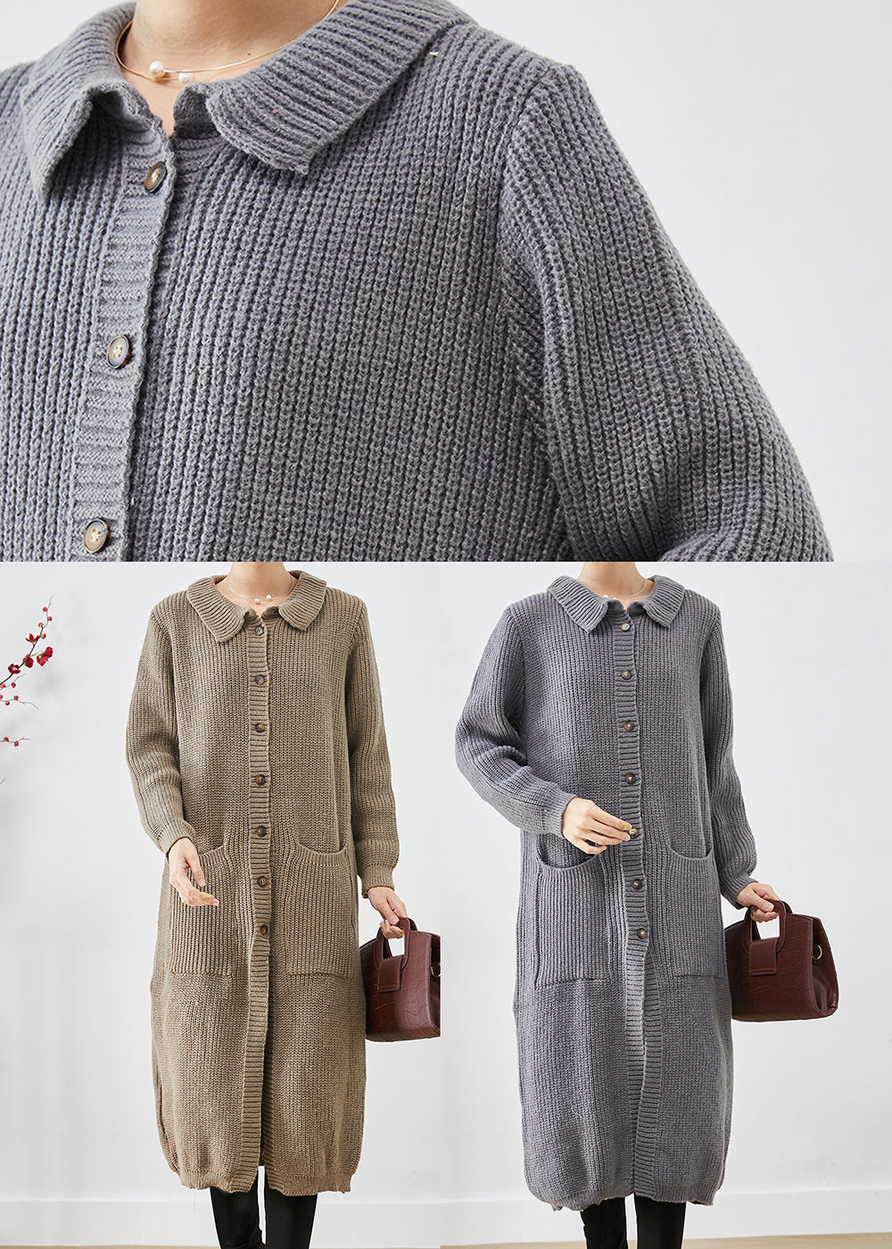 WW | Dick Strick Trenchcoats Übergröße Taschen