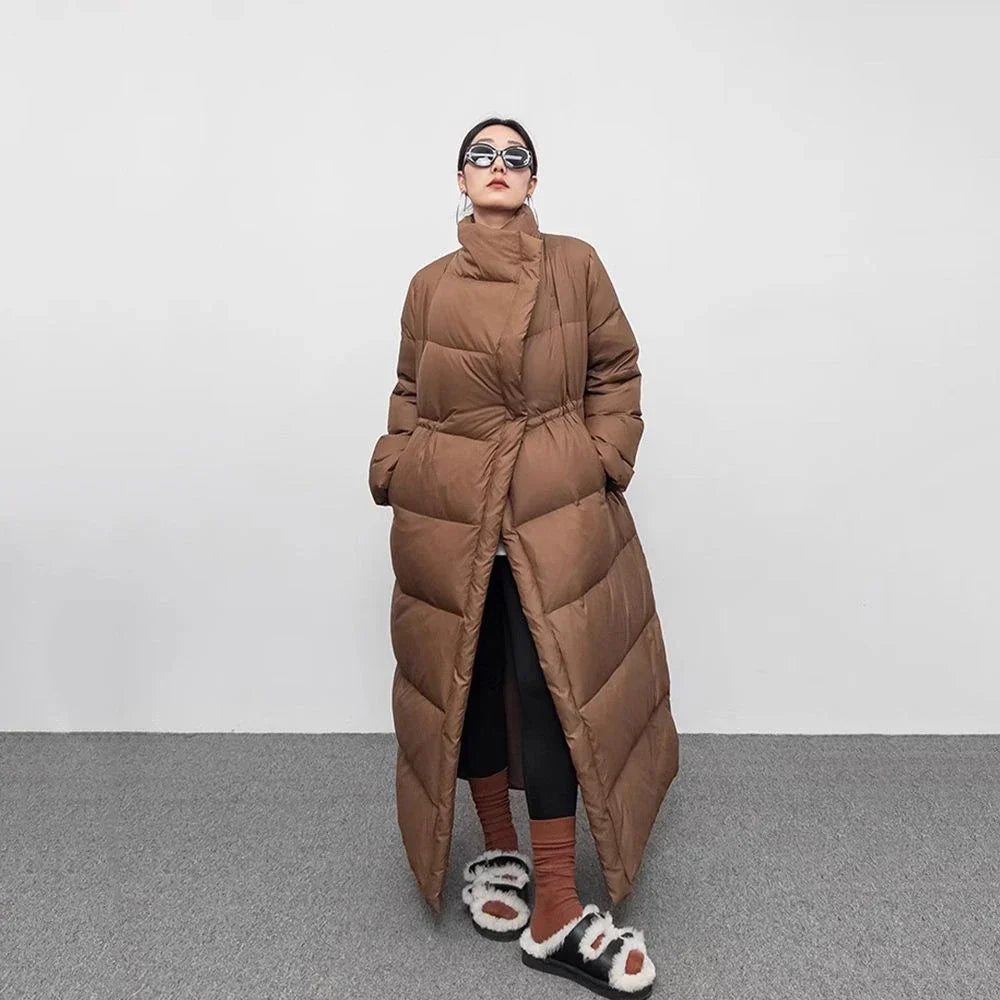 WW | Knie-lange Daunenjacke für Damen