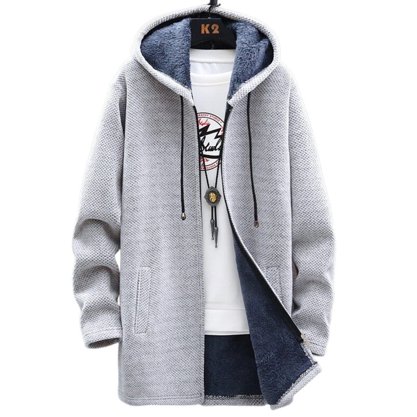 WW | Trendy red hooded jacket for a modern look
