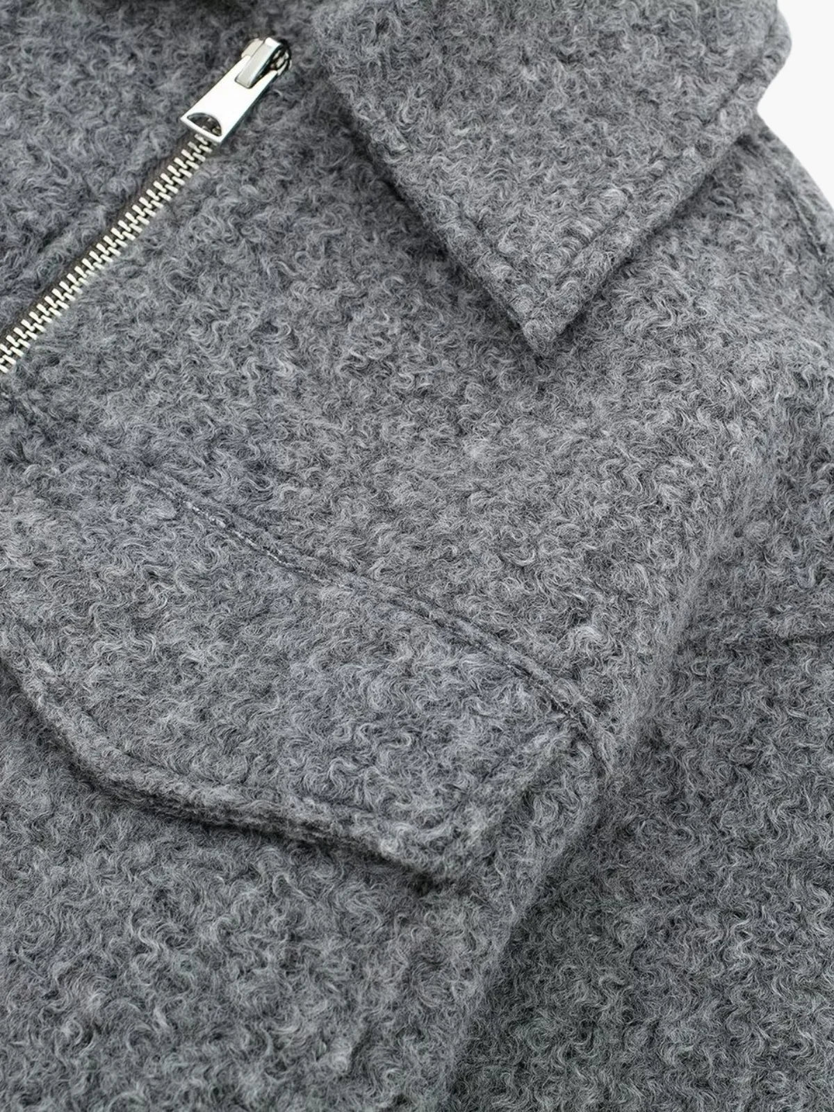 WW | Woll Utility Zip Jacke