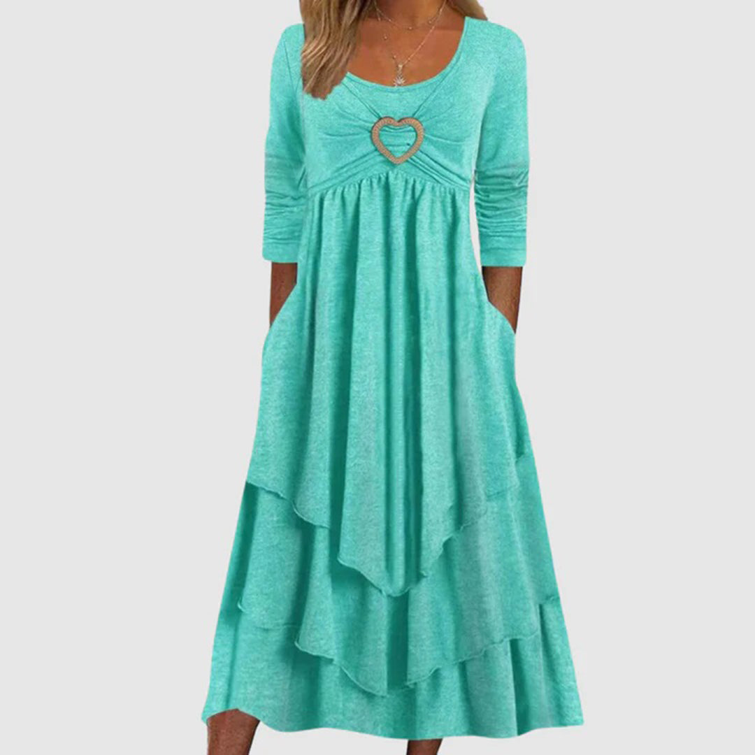 W&W - Lässiges langes Kleid