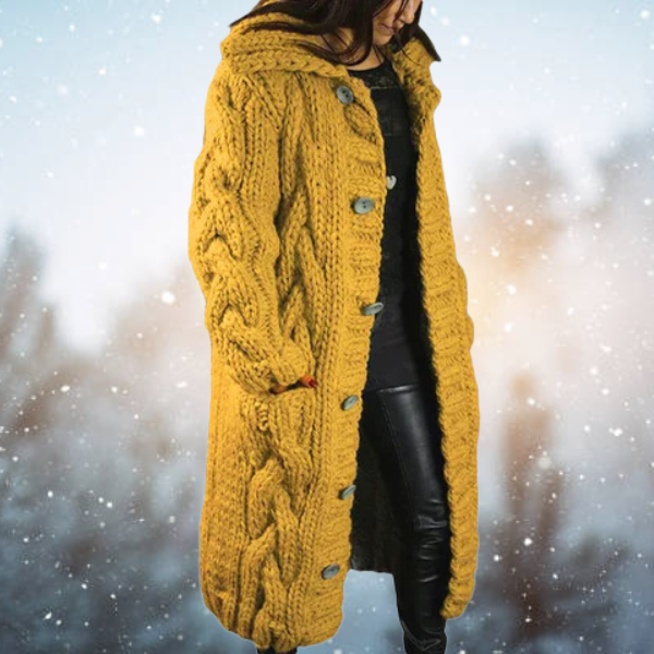 WW | Strickjacke - Warm gefüttert - Elegantes Winterdesign - Vielseitig kombinierbar