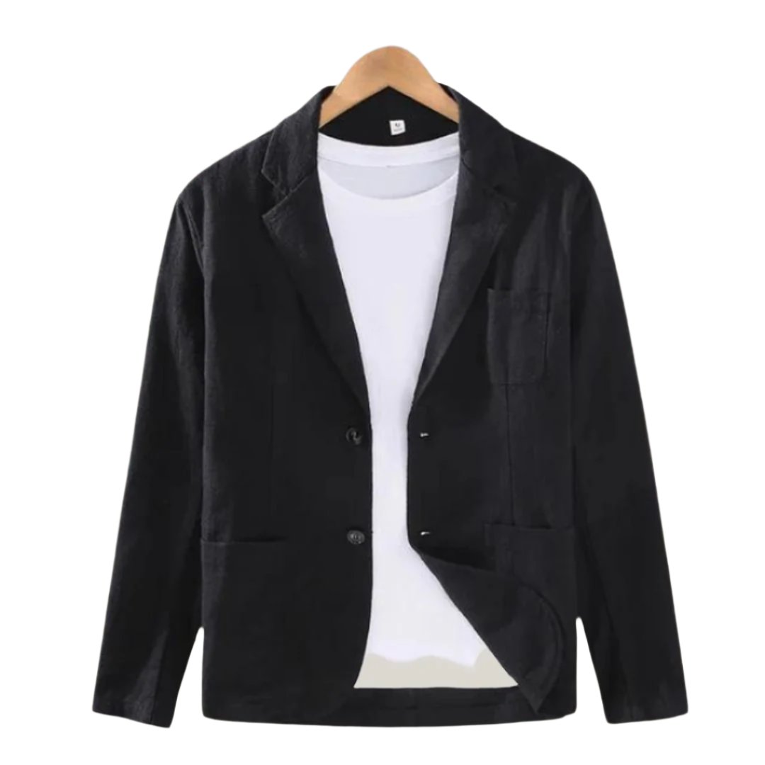 WW | Casual Summer Blazer for Men with Button Closure
