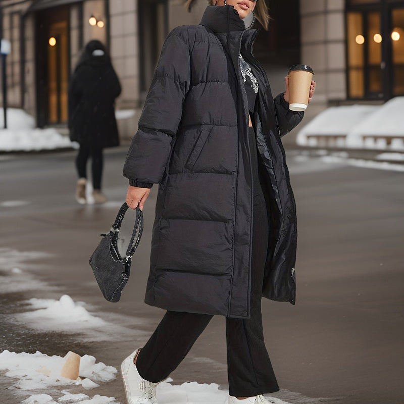 WW | Bequeme und strapazierfähige lange Steppjacke