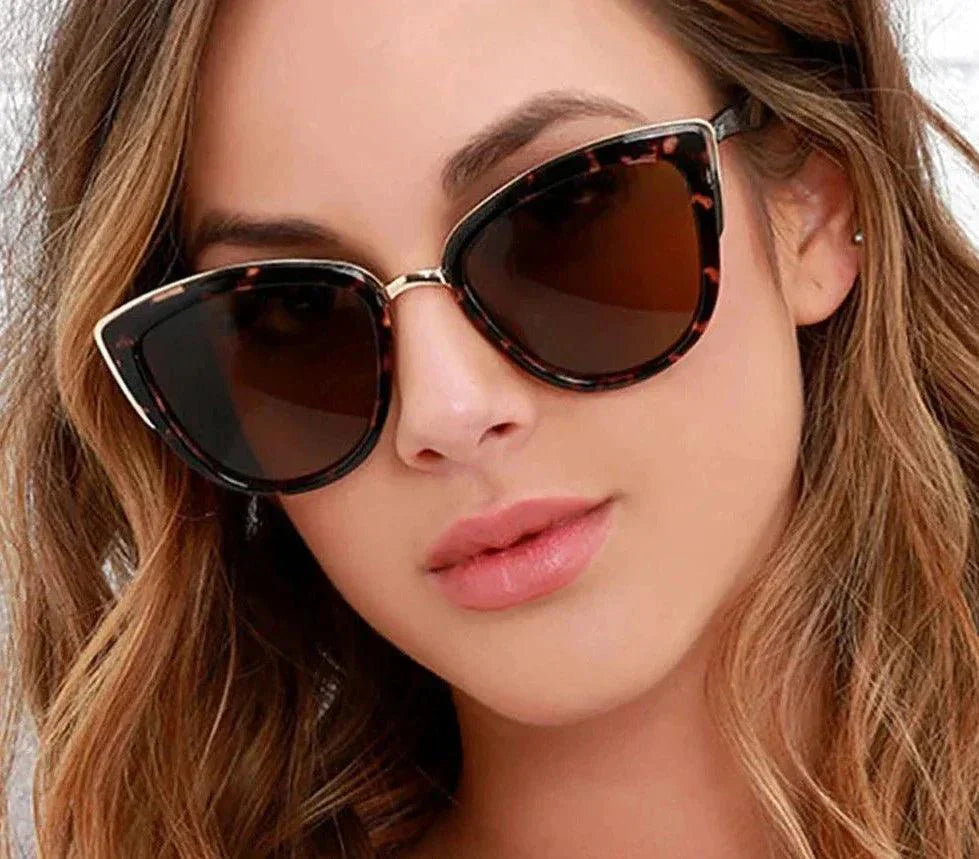 WW | Cateye Sonnenbrille Mit Verlaufsgläsern Und Uv Schutz