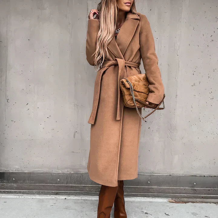 WW | women's wool blend trench coat