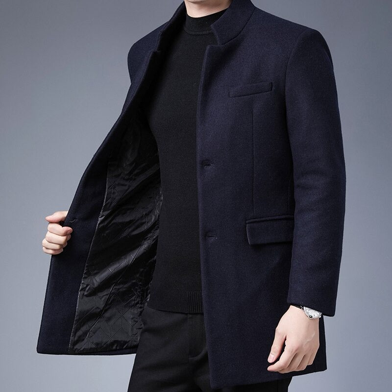 WW | Elegant Men's Button-Down Coat