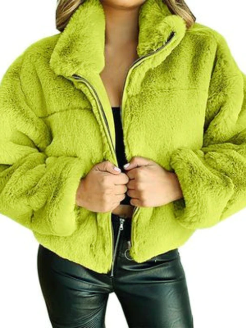 WW | Winter Fashion Plush Jacket