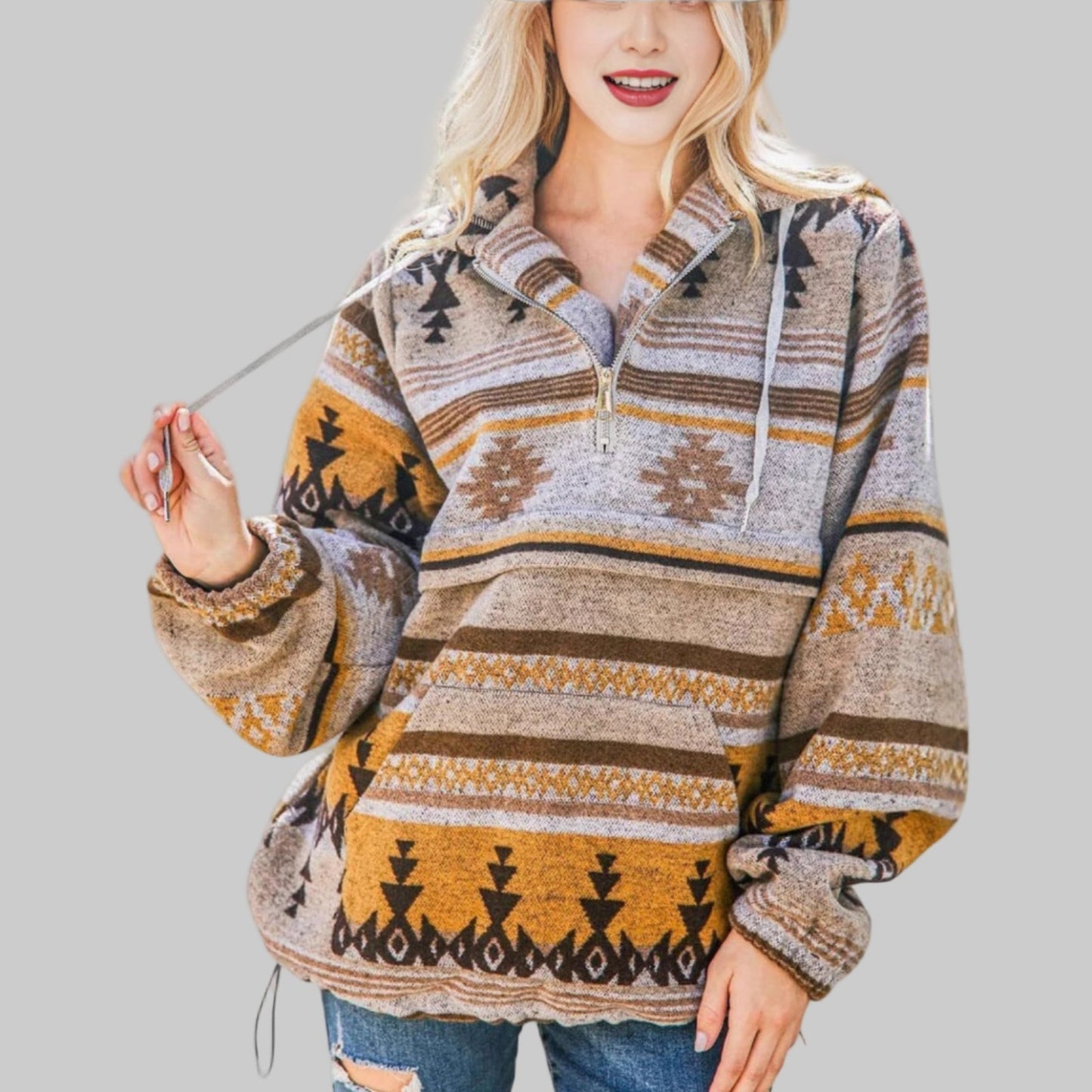 WW | Hoodie with Unique Pattern