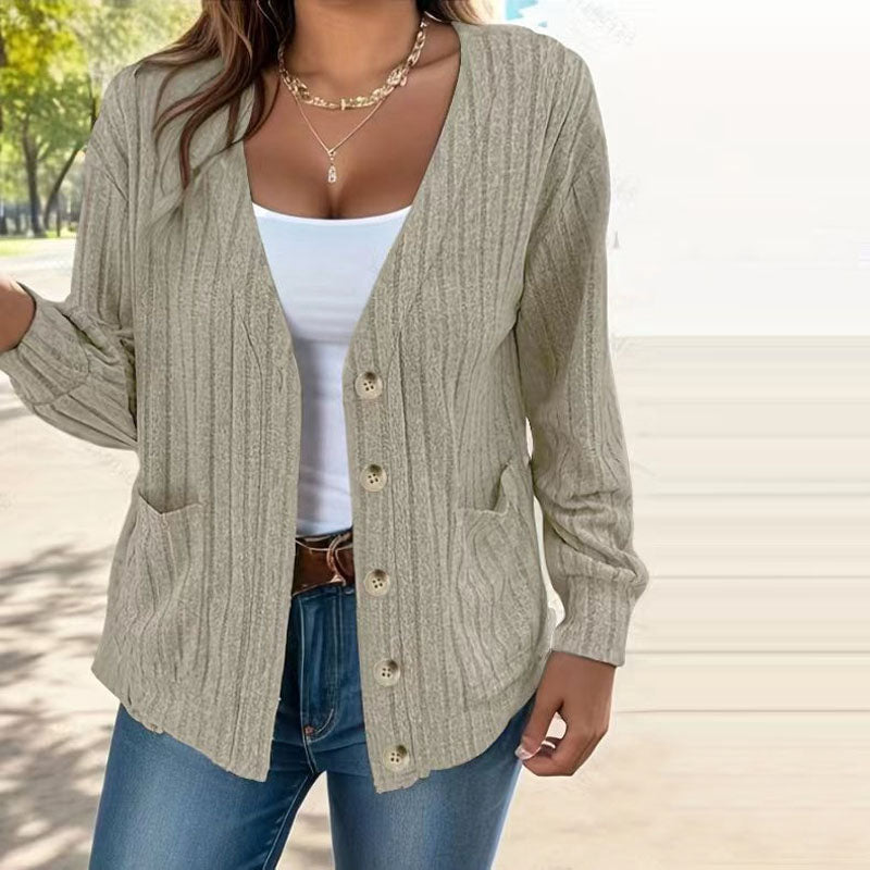 WW | Warme Strickstrickjacke für Kalte Tage