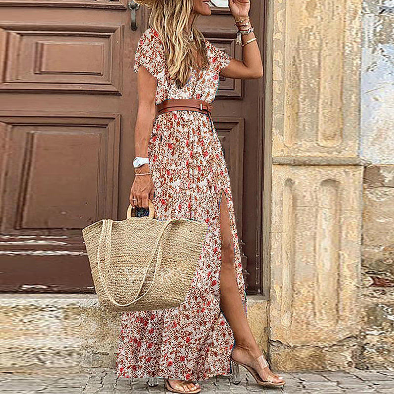 Luna® – Elegantes Boho-Maxikleid
