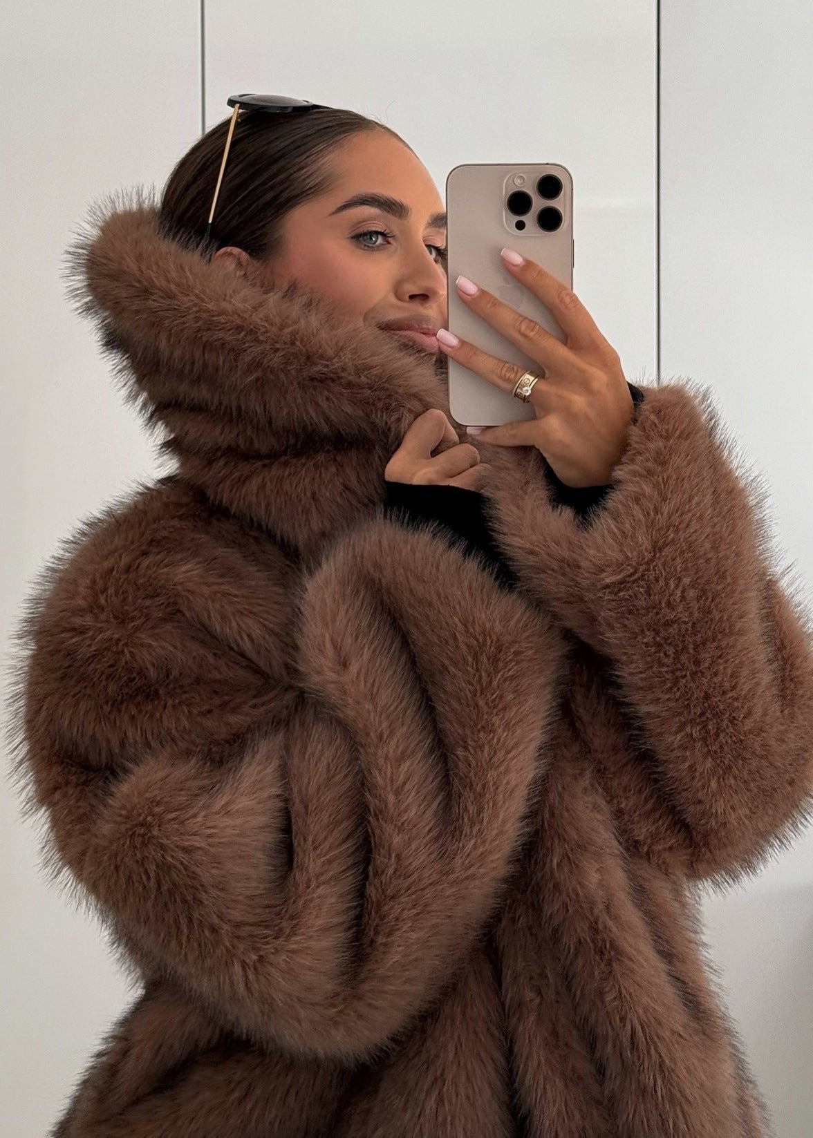 WW | Oak Faux Fur Jacket