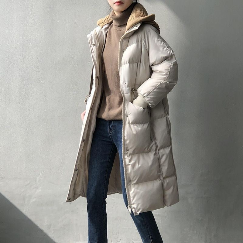 WW | Gefütterte Jacke für Frauen Schwarz Warm und Bequem