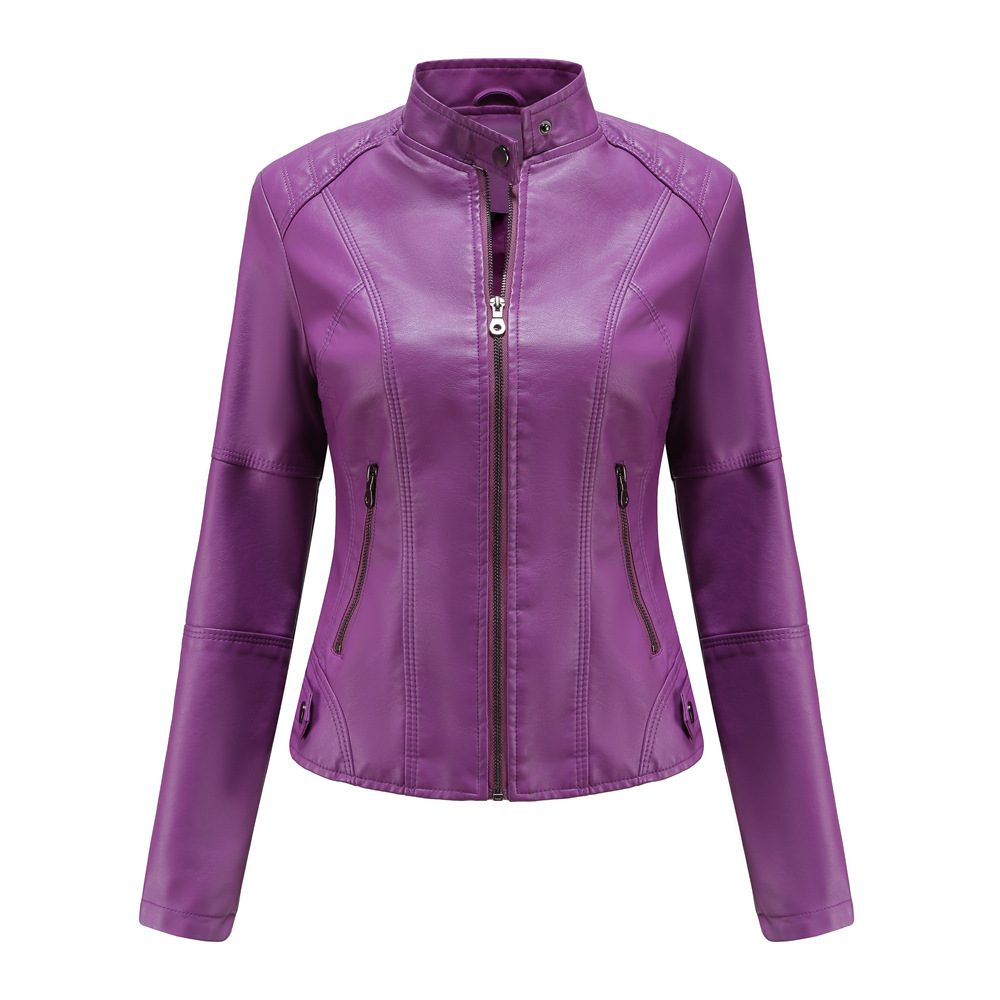 WW | Fit PU Lederjacke - Schlanker moderner Look - Leichtes Design - Lässiger Chic