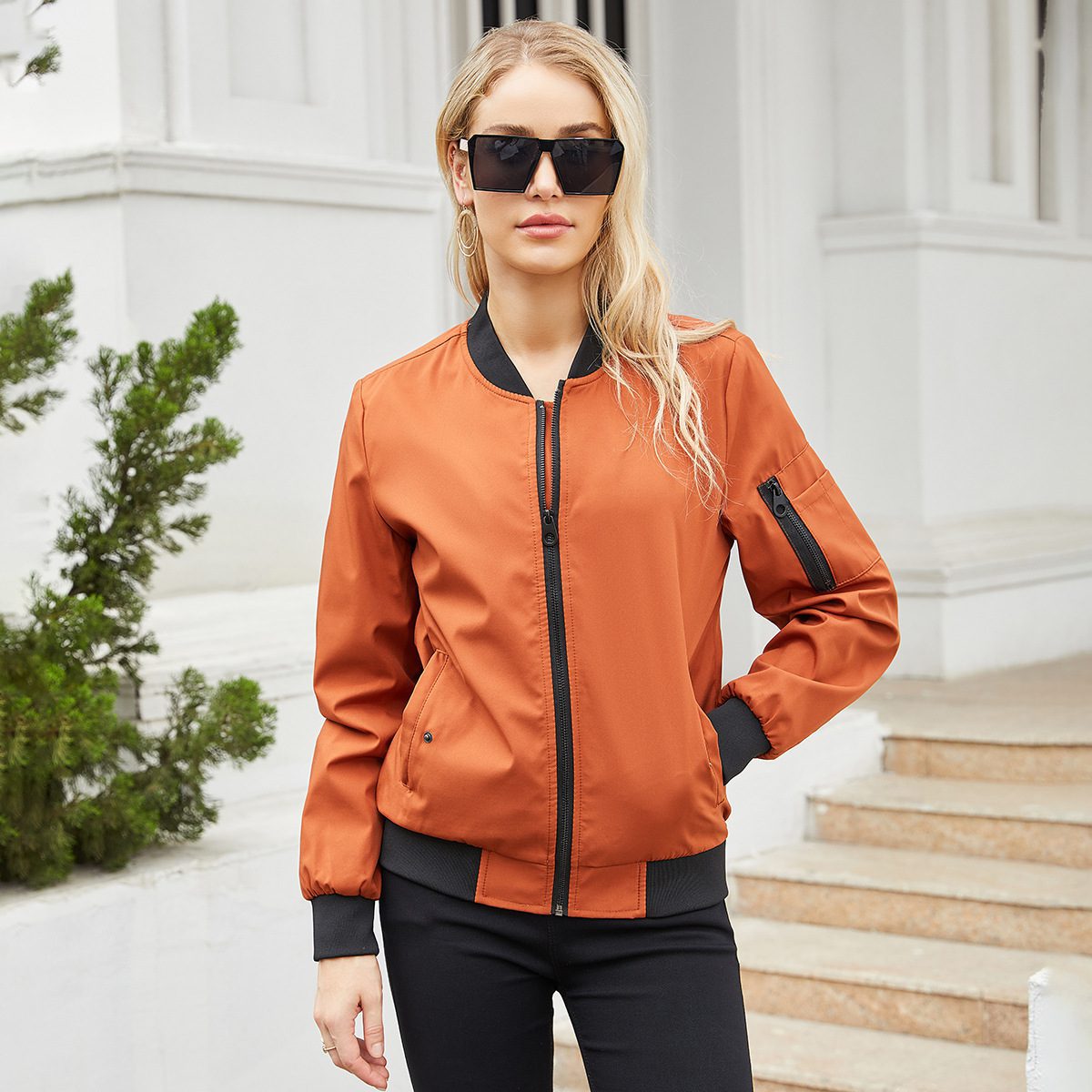 WW | Bomberjacke - Leichtes Design - Vielseitige Oberbekleidung - Lässig Chic