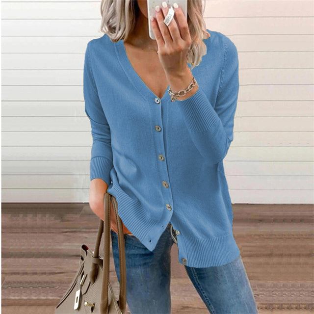 WW | Freizeit Strickjacke für Damen mit Weichem Stoff