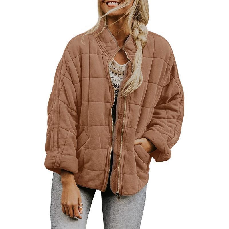 WW | Damen Gequiltete Jacke Casual Stil