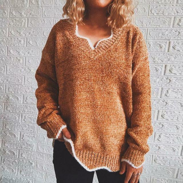WW | Lässig Geschnittener Pullover für Damen