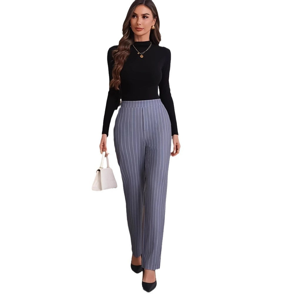 WW | elegant striped business trousers