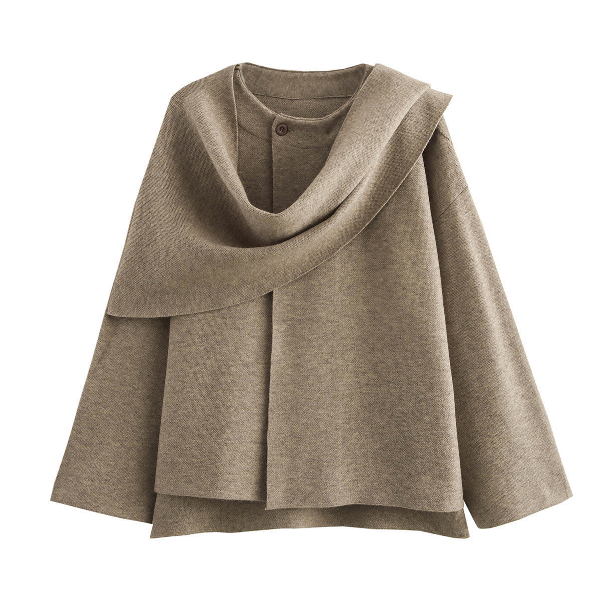 WW | Oversize-Jacke mit Schal - Bequem und warm - Perfekt für den Winter