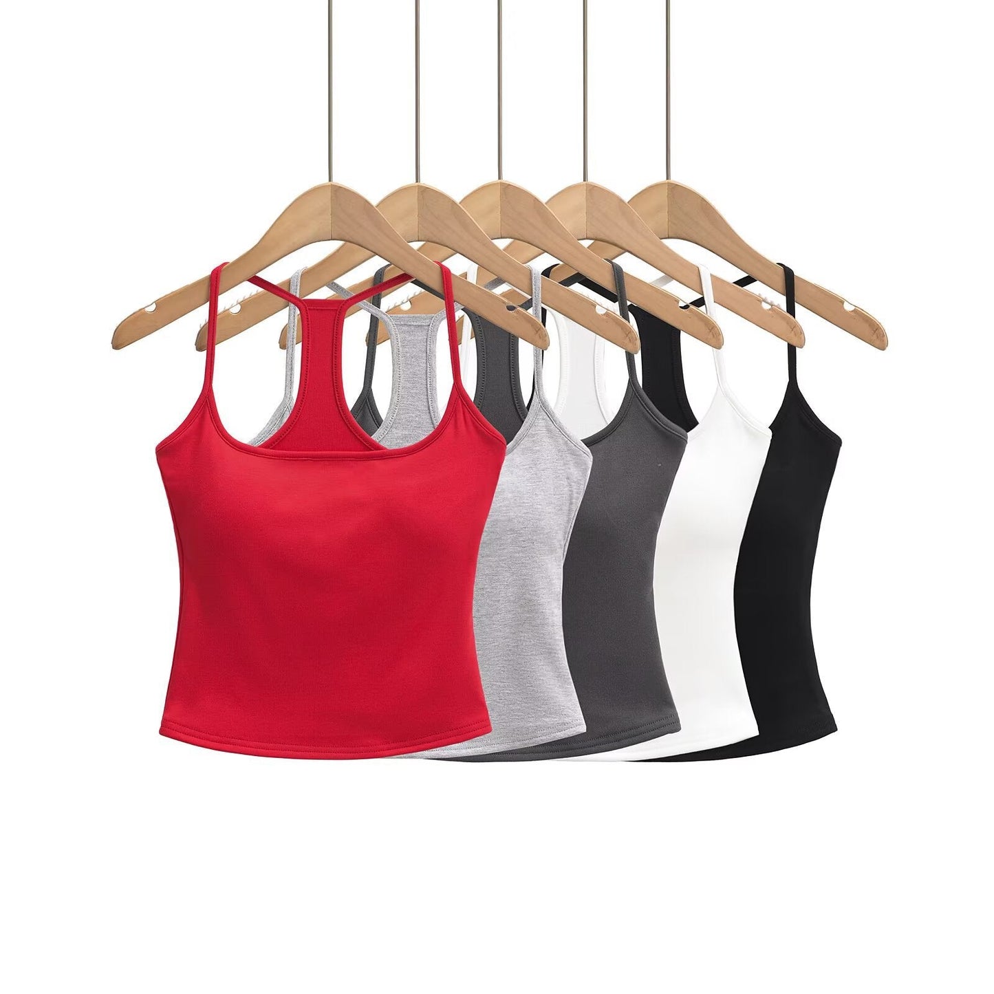 Damen Sportliches Trägershirt mit atmungsaktivem Material und deportivo Design WW