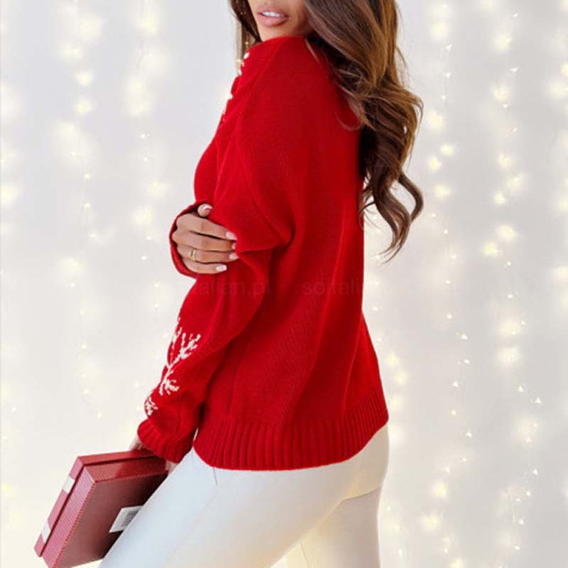 WW | Warmer Weihnachtsstrickpullover für Feiertage