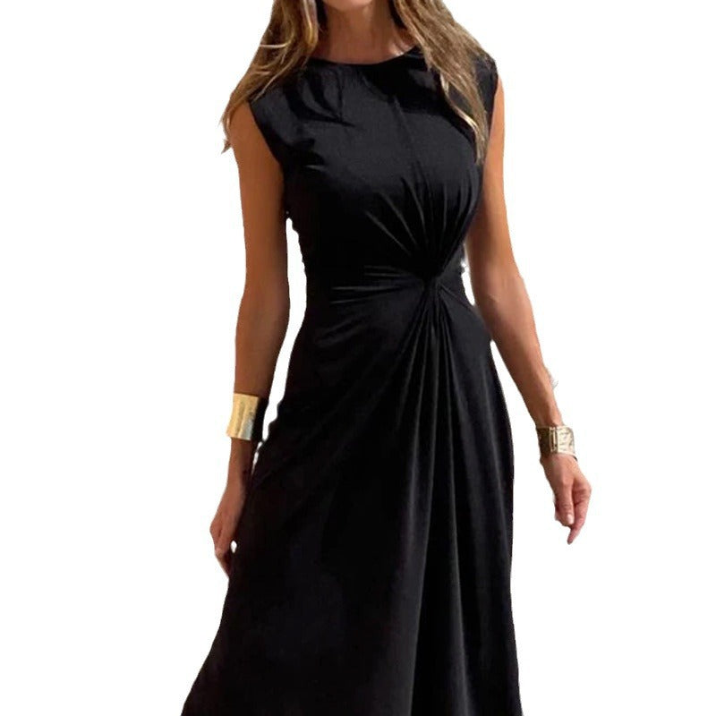 Damen Maxikleid mit elegantem Wickeldesign und figurschmeichelndem Schnitt WW