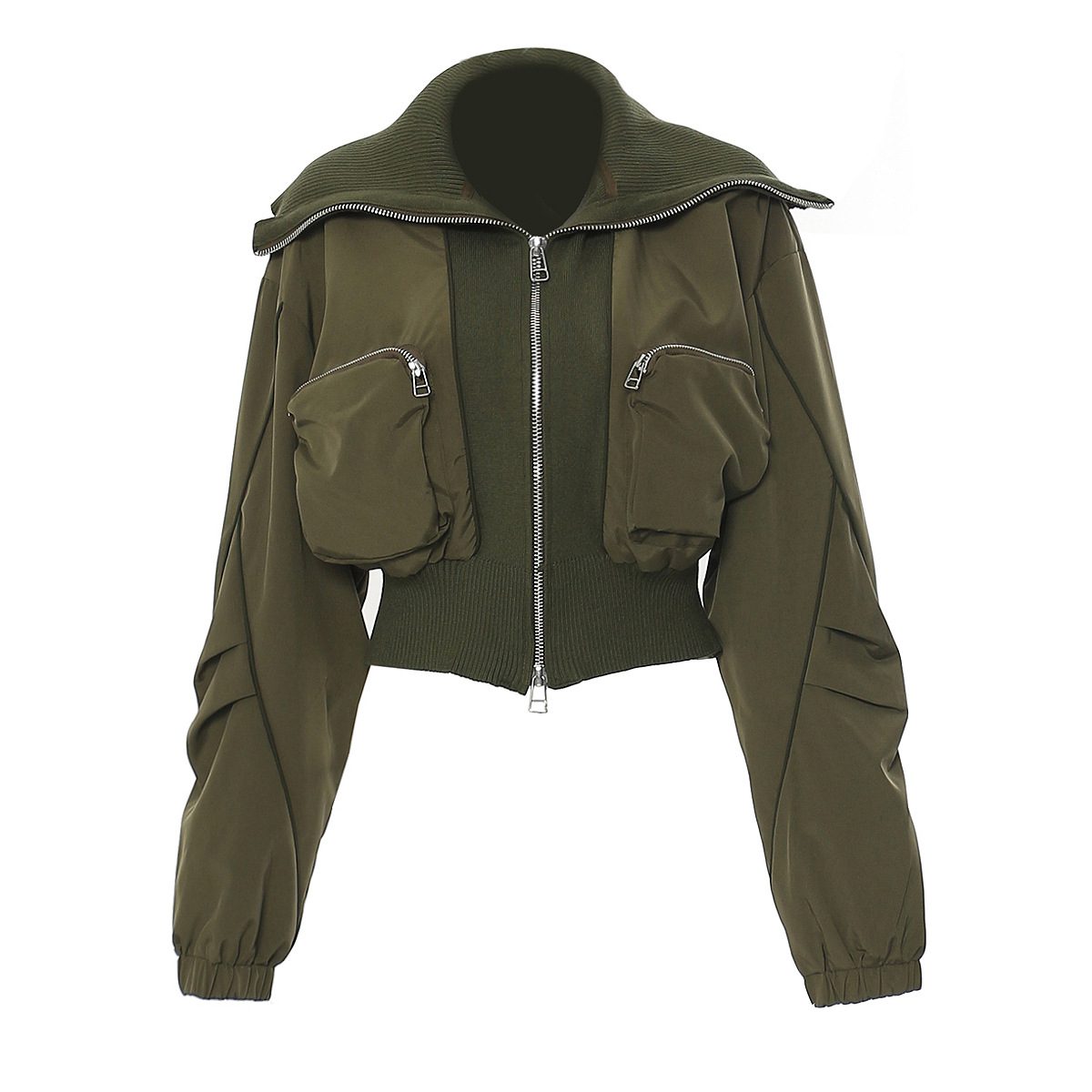 WW | Utility Jacket - Functional Pocket Design - Zipper Closure - Edgy Streetwear Style