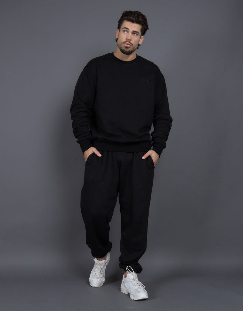WW | Tracksuit Cotton Relaxed Fit Ribbed Edges Comfortable Loungewear