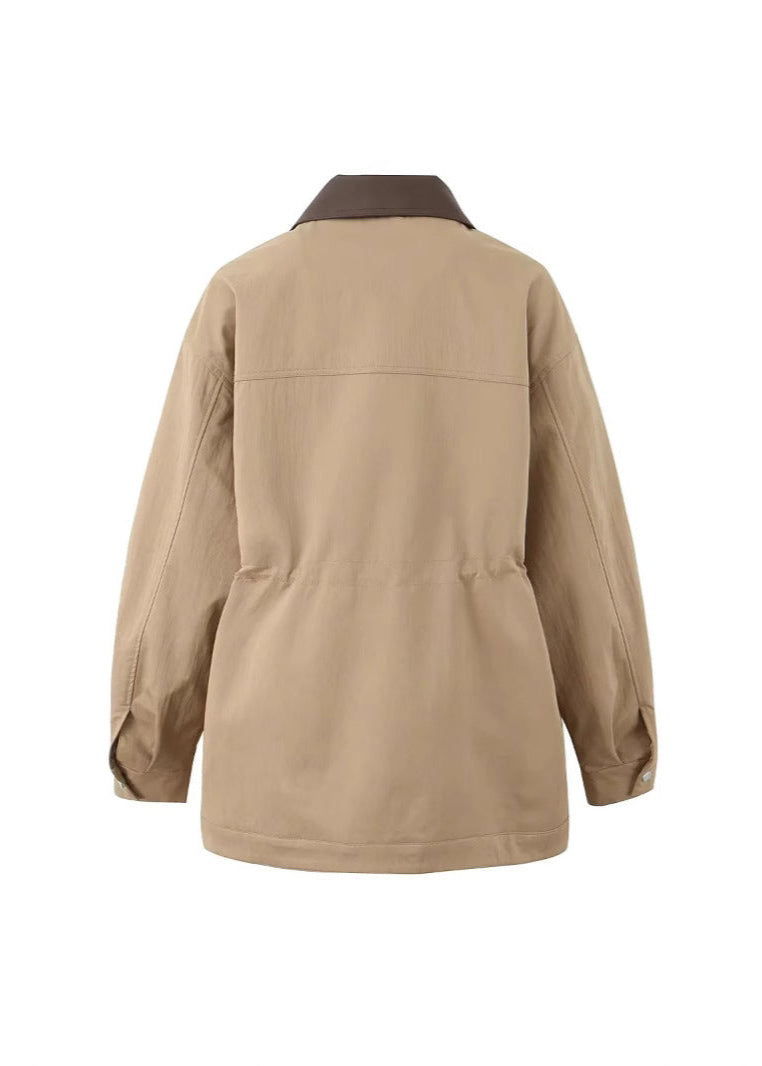 WW | Utility-Jacke mit Kontrastkragen