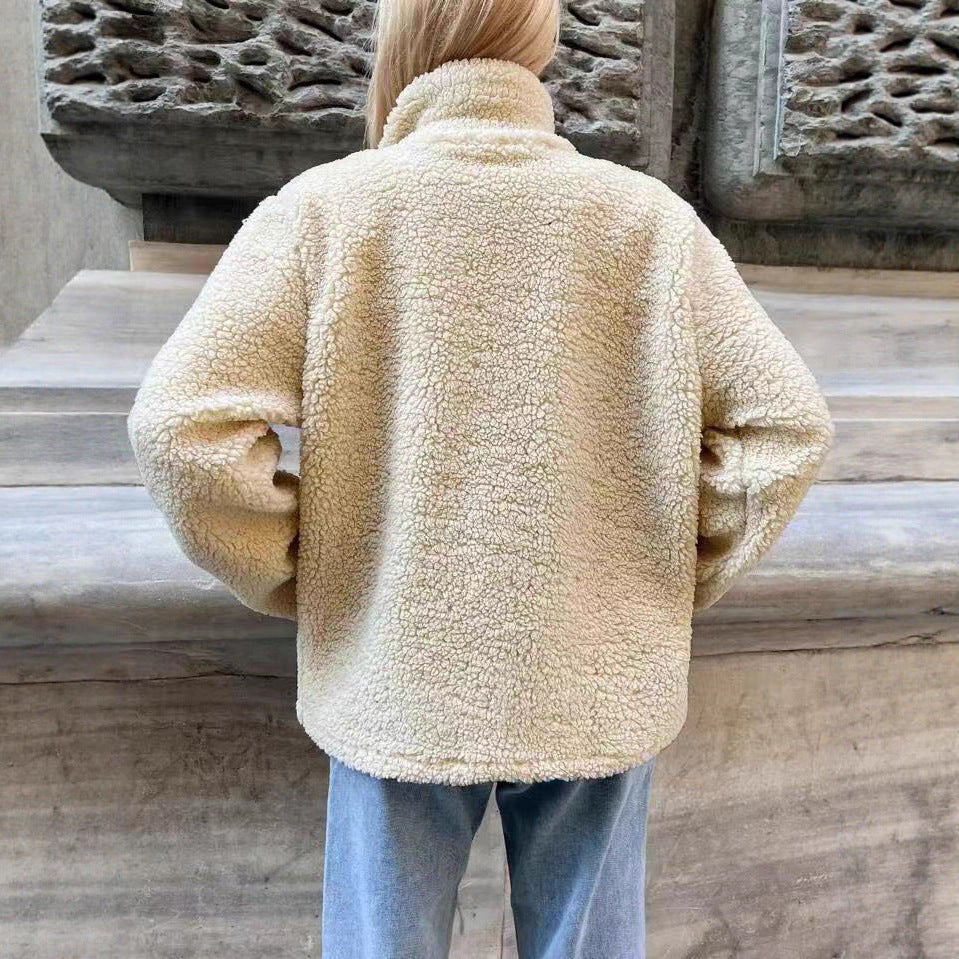 WW | Damen Fleece Zip-Up Jacke Comfort Fit