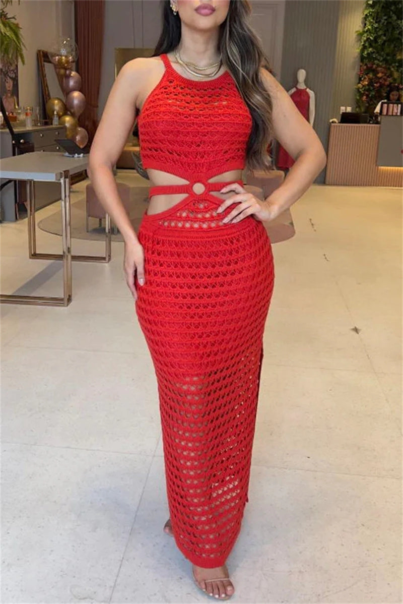 Jackie | Trendy knitted dress