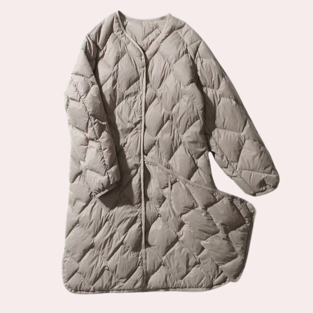 WW | Damen Bequeme Puffer Winterjacke