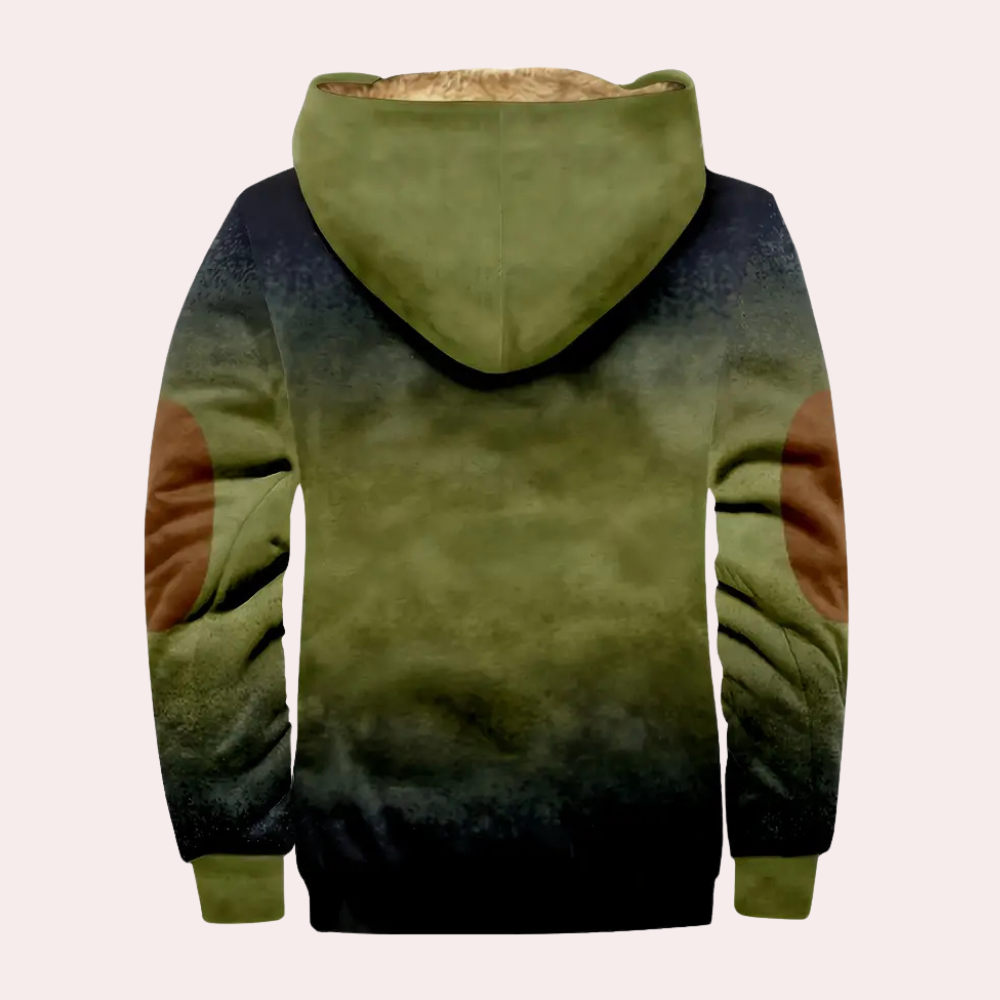 WW | Men's Olive Green Hoodie