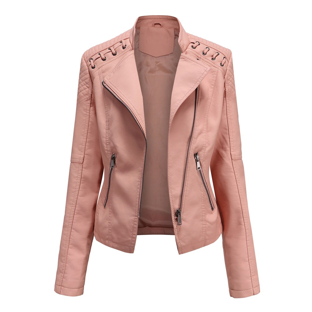 WW | Elegant Leather Jacket for Women