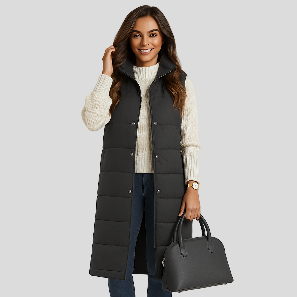 WW | Weste Warmer Wattierter Bodywarmer für Damen