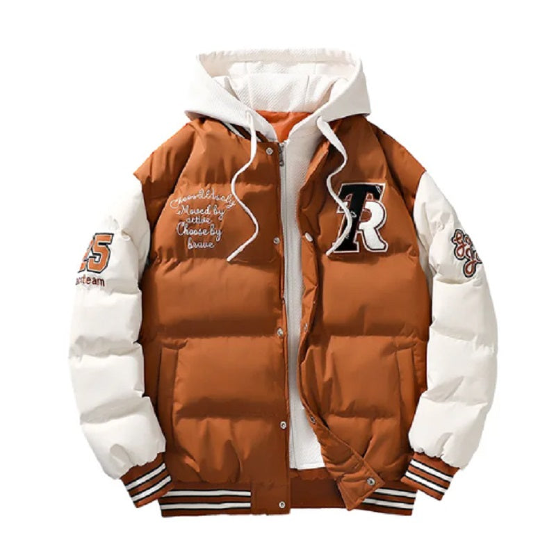 WW | Men's Hooded Baseball Jacket