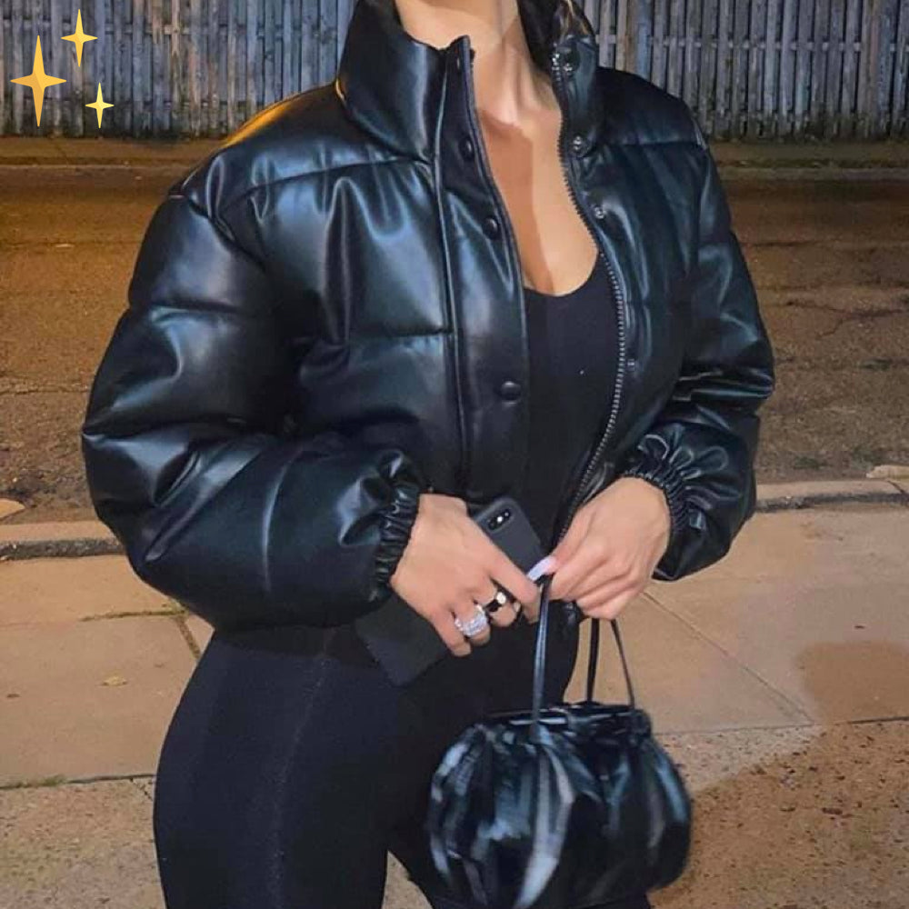 WW | Short Zip-up Winter Down Jacket for Women