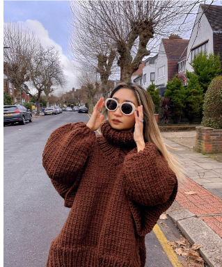WW | Übergroßer, weicher Strickpullover für Damen