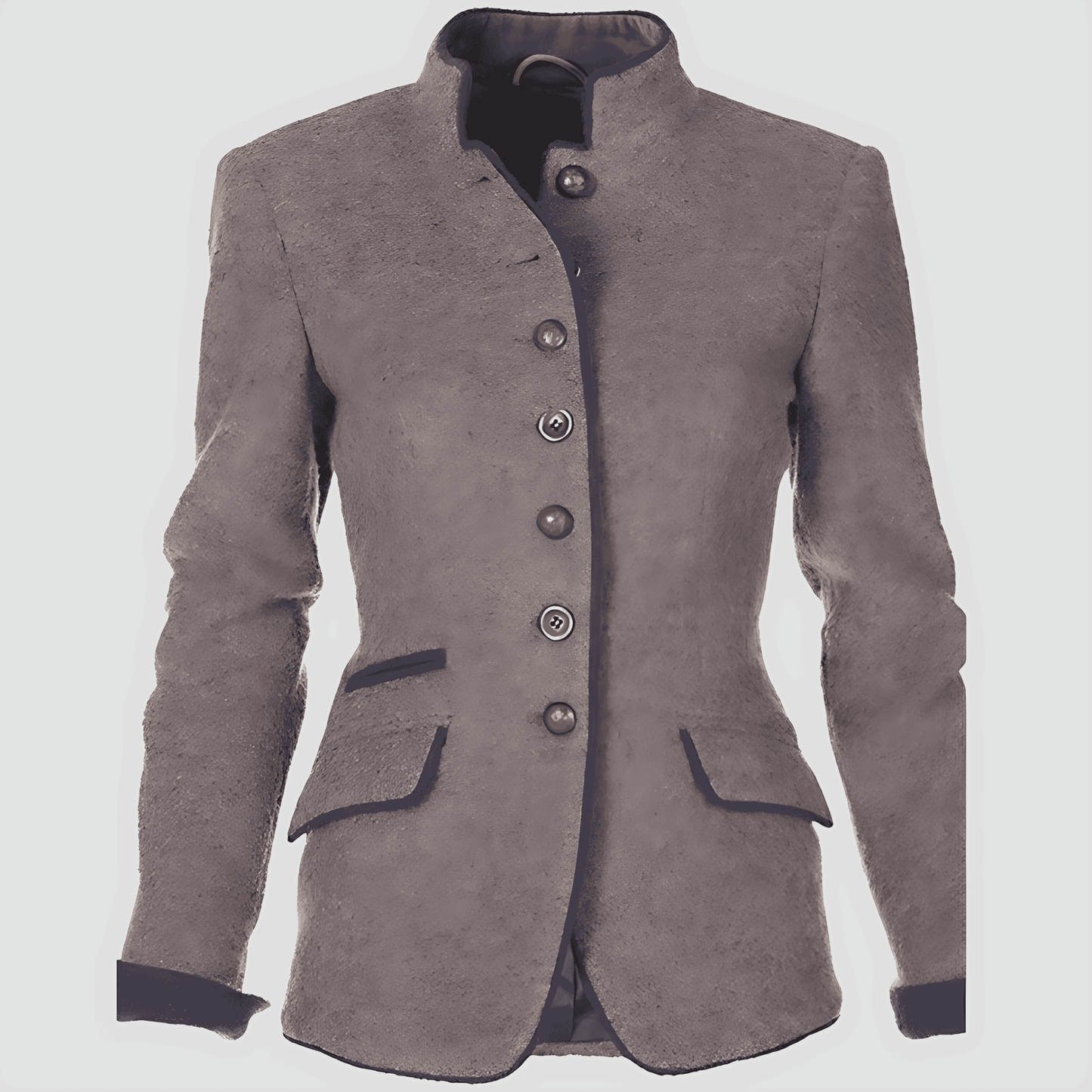 WW | Women's Solid Color Loose Fit Jacket