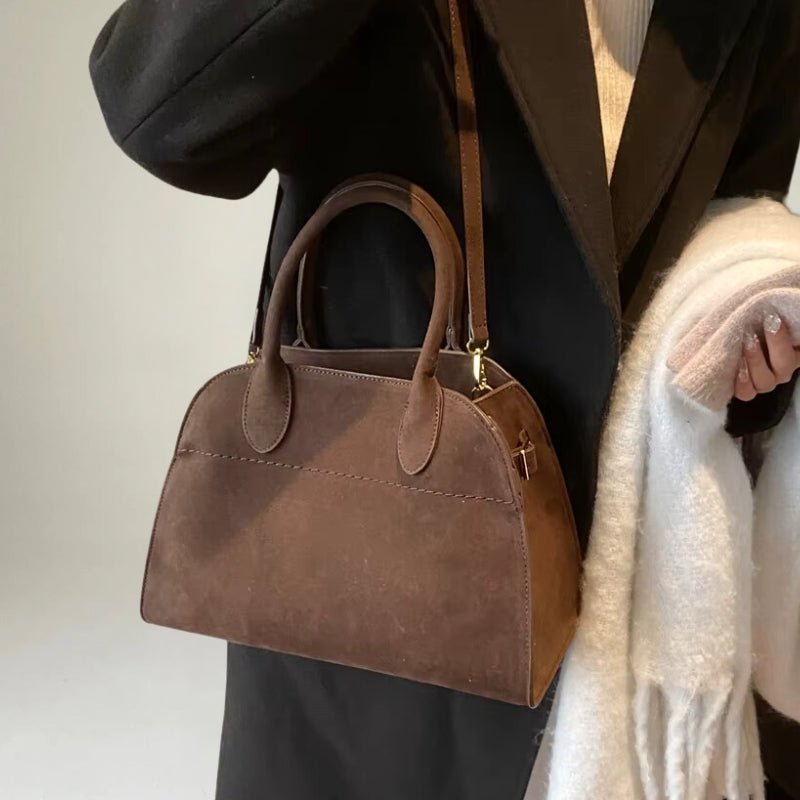 WW | Textured Leather Medium Adjustable Shoulder Strap