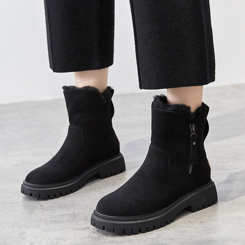WW | Women's Cotton Boots with Zipper