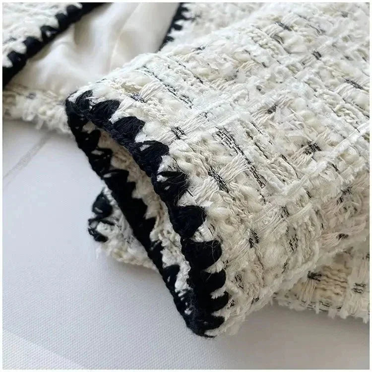 WW | Tweedjacke - Kontrastbesatz - Elegant und feminin - Klassische Oberbekleidung
