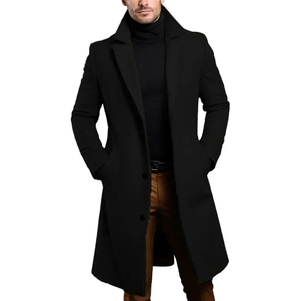 WW | Herren Winter Trenchcoat - Lang