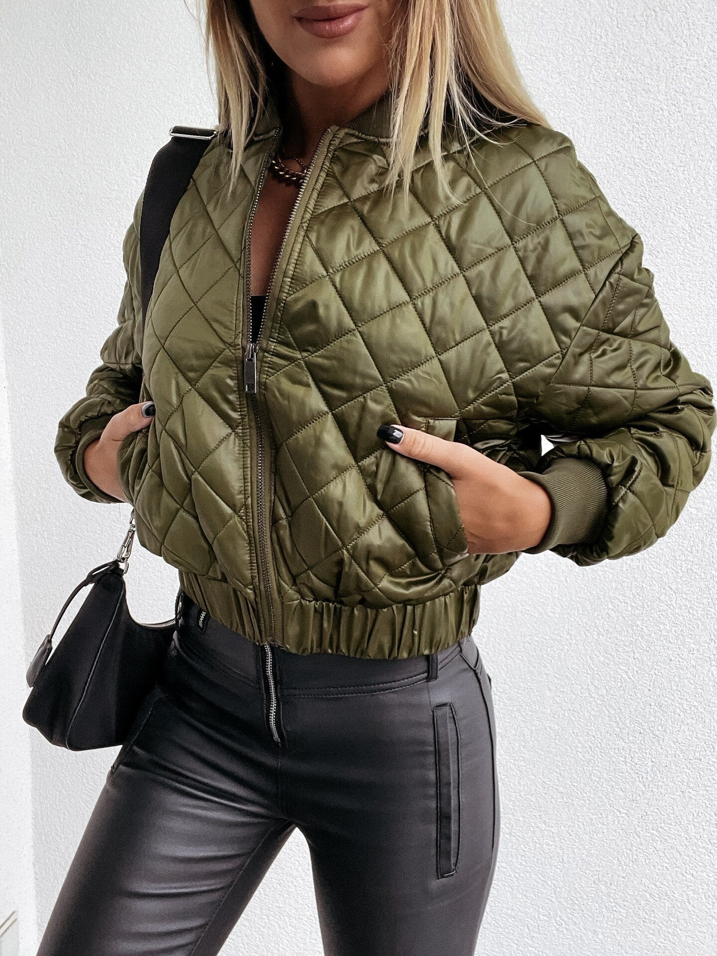 WW | Metallic Quilted Jacket for Women