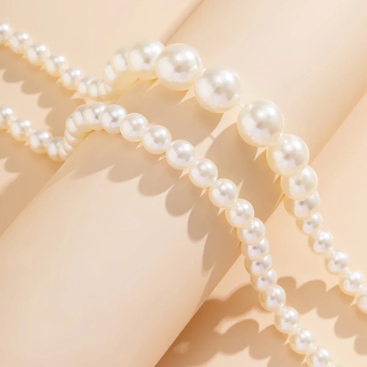 WW | Embellished Double Layer Necklace Set for Women